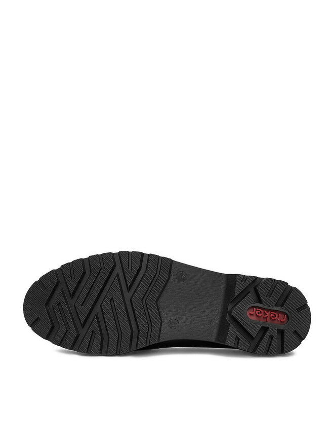 Rieker Loafersy Rieker 45561-01 Czarny