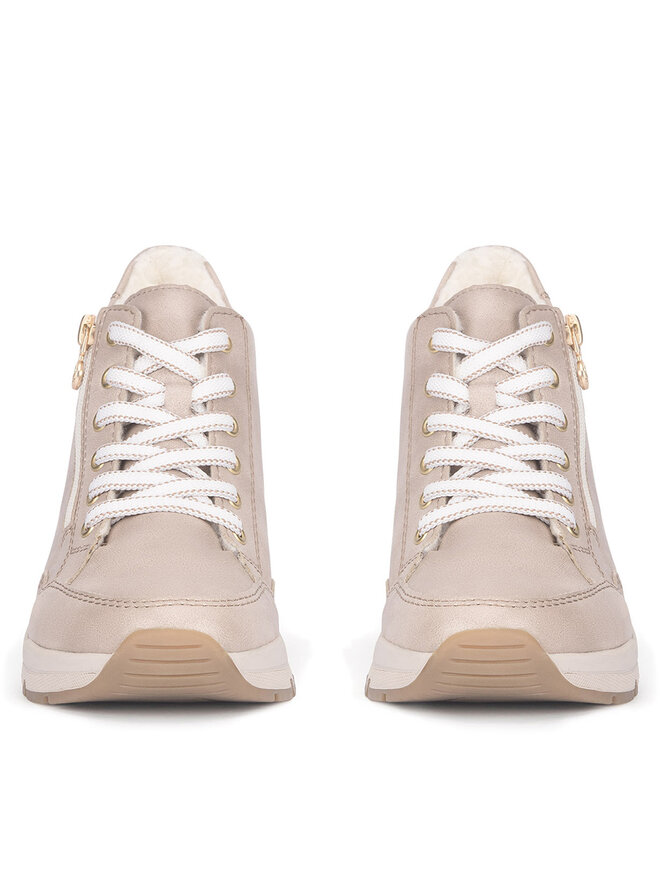 Rieker Schnürschuhe Rieker M6644-62 Beige