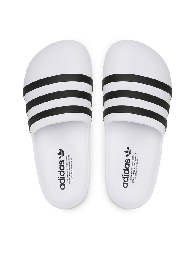 Pantoletten adidas adifom adilette HQ7219 Ftwwht Cblack Ftwwht eschuhe