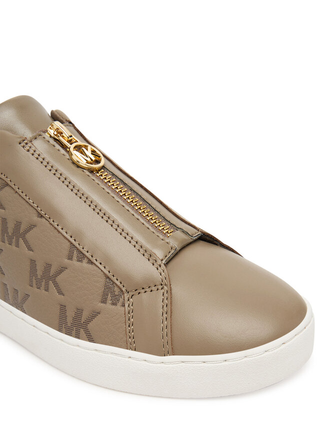 MICHAEL Michael Kors Снікерcи MICHAEL Michael Kors Keaton Zip Slip On 43T5KTFP5L Бежевий