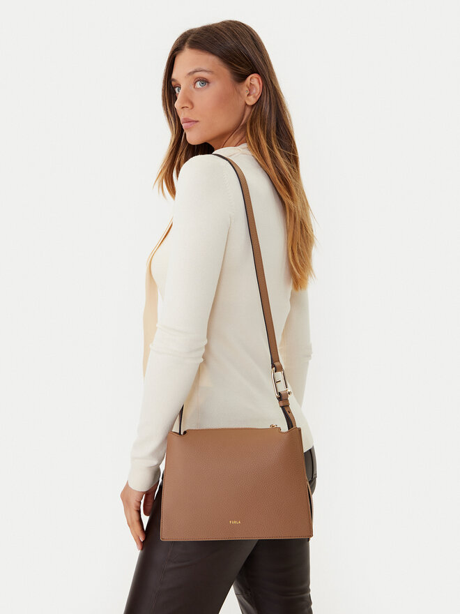 Furla Τσάντα Furla Nuvola S Crossbod WB01275 HSF000 CN 4489S 1007 Καφέ