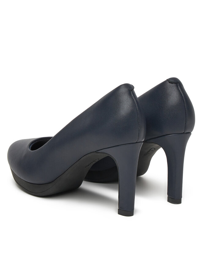 Clarks Körömcipők Clarks Ambyr Joy 261626674 Sötétkék