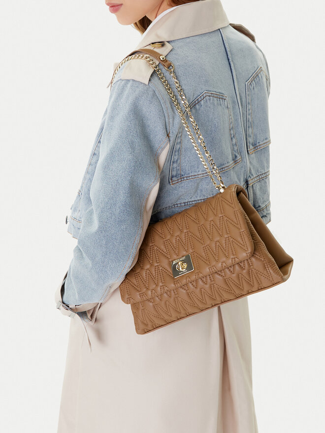 Nine West Handtasche Nine West CEO-MILA-S23788-4 Braun
