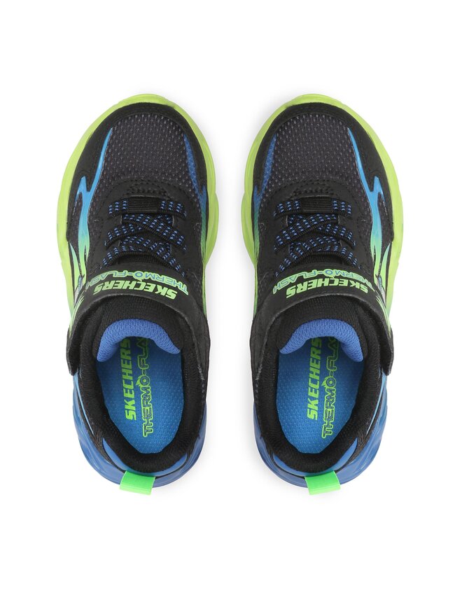 Skechers Sneakersy Skechers Heat-Flux 400103L/BBLM Czarny
