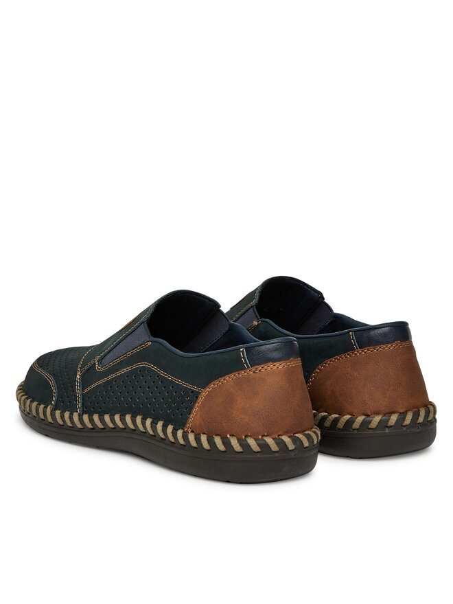 Rieker Halbschuhe Rieker B2466-14 Dunkelblau