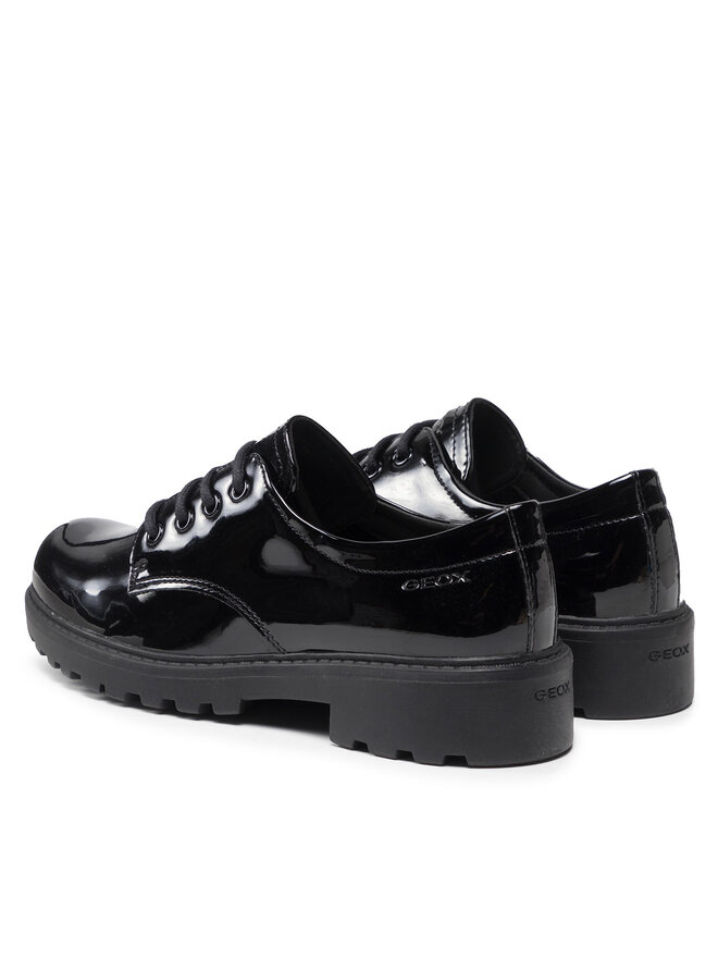 Geox Oxfords Geox J Casey G. C J0420C 000HH C9999 S Μαύρο