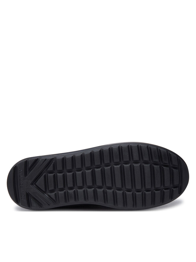 KARL LAGERFELD Kotníková obuv s elastickým prvkem KARL LAGERFELD KL67564 Černá
