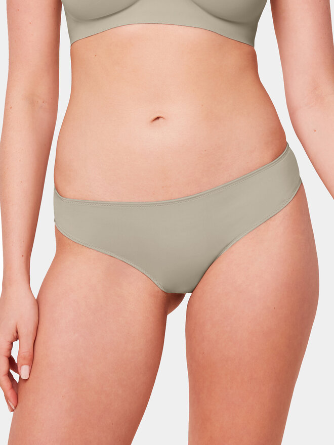 Triumph Triumph Brazilian Damenslip Lovely Micro 10182554 Grau