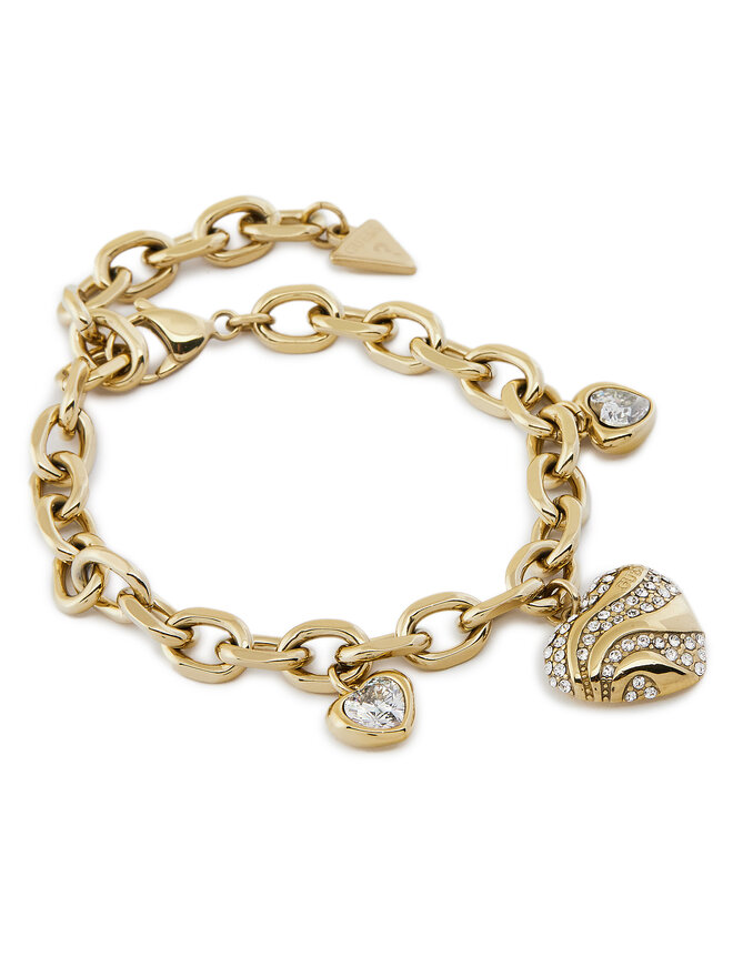 Guess Набір: браслет і сережки Guess JUBS04 691JW Золотий