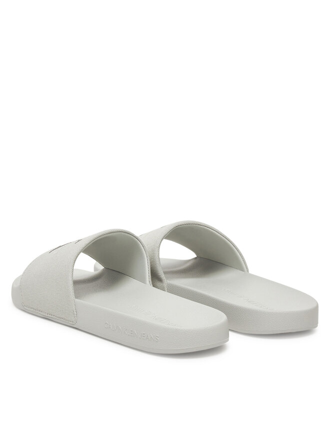 Calvin Klein Jeans Pantoletten Calvin Klein Jeans Slide Monogram Cv YM0YM01271 Grau