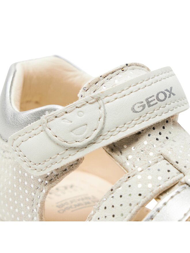 Geox Sandalen Geox B Sandal Macchia Gir B254WB 007NF C1Q1N Weiß