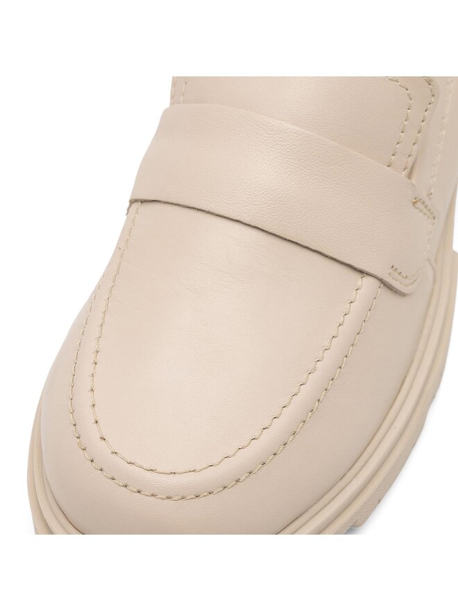 Sarah Karen Loafersy Sarah Karen ARC-LAMI-01 Beżowy