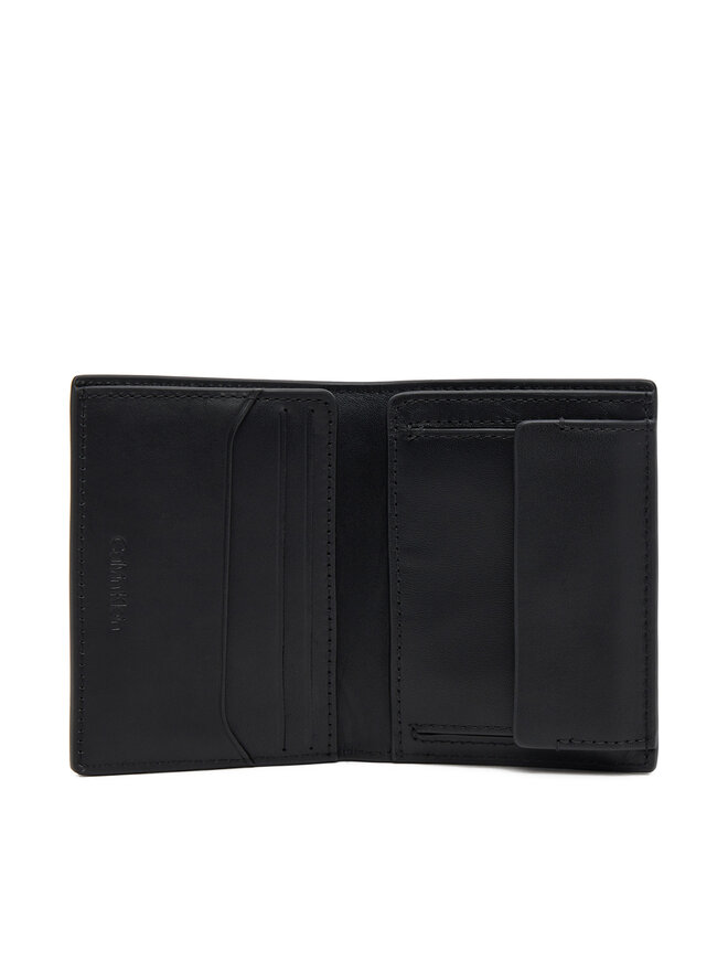 Calvin Klein Portfel męski Calvin Klein Ck Premium Bifold 7Cc W/Coin K50K512854 Czarny