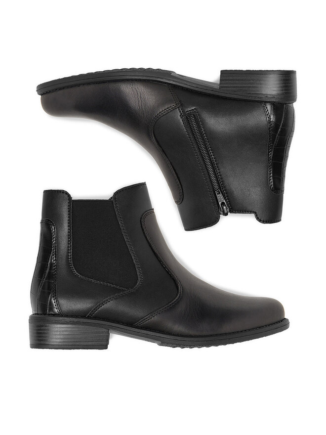 Remonte Ghete Jodhpur Remonte D0F70-00 Negru