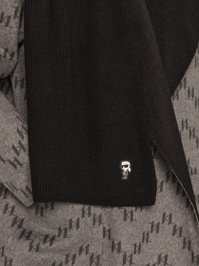 KARL LAGERFELD Šallīte KARL LAGERFELD 246W3306 Melns