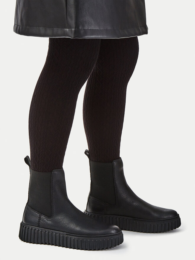 Clarks Боти тип челси Clarks Torhill Maple 26173858 Черен