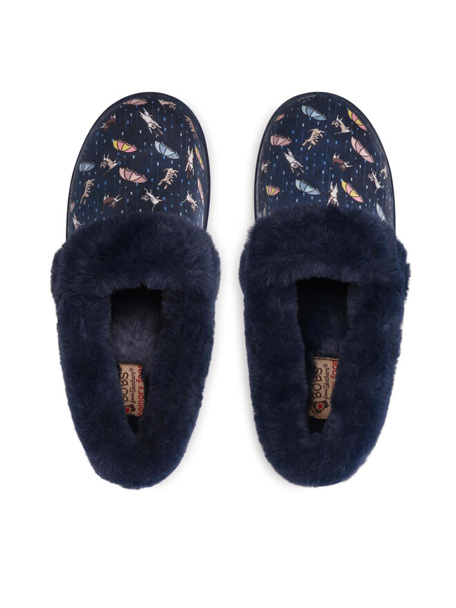 Skechers Copati Skechers BOBS Movie Night 113486/NVMT Mornarsko modra