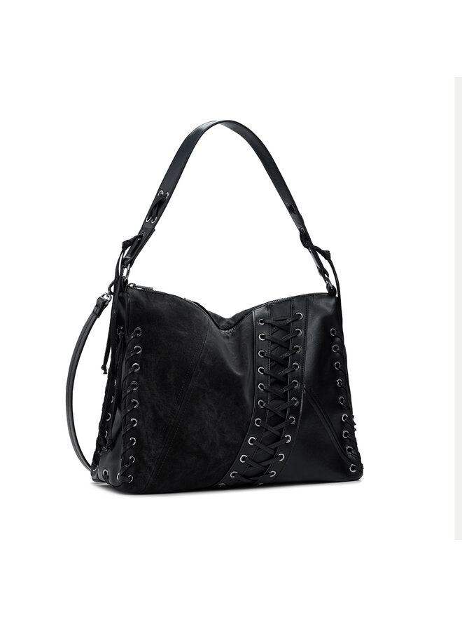 Desigual Τσάντα Desigual Tango Patch Lei 25WAXP79 Μαύρο