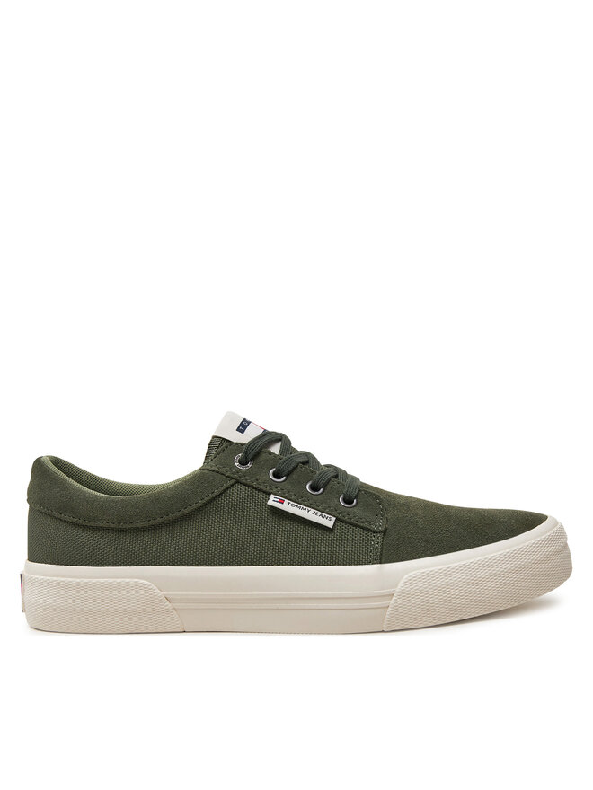 Tommy Jeans Tenisówki Tommy Jeans Tjm Vulc. Skate Derby EM0EM01427 Zielony
