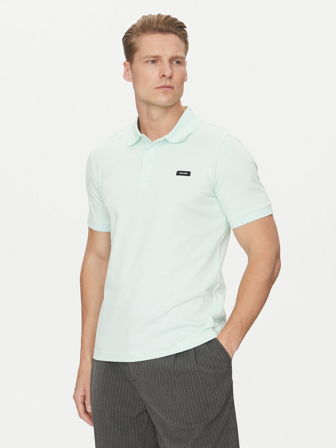 Calvin Klein Calvin Klein Poloshirt K10K111196 Grün Slim Fit