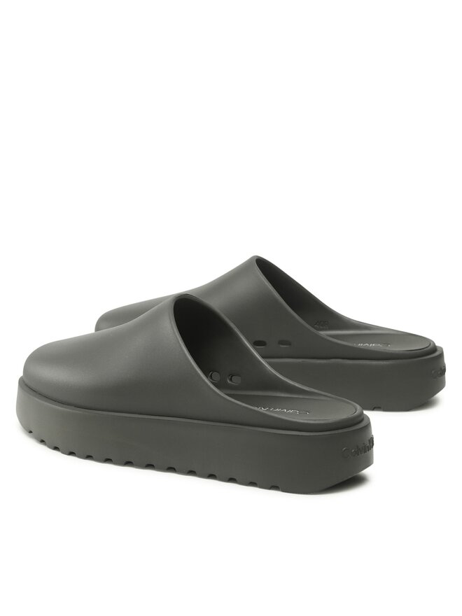 Calvin Klein Iešļūcenes Calvin Klein Mule Slipper HM0HM00872 Haki