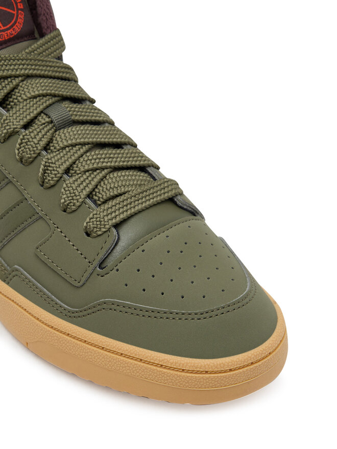 adidas Снікерcи adidas Rapid Court Mid Winterized JR0184 Зелений