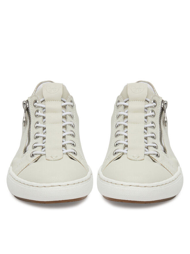 Rieker Sneakersy Rieker L7250-80 Écru