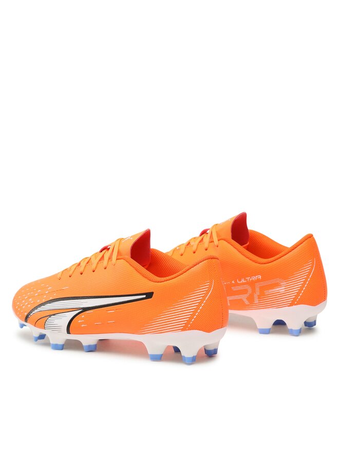 Puma Buty do piłki nożnej Puma Ultra Play Fg/Ag Ultra 107224 01 Pomarańczowy