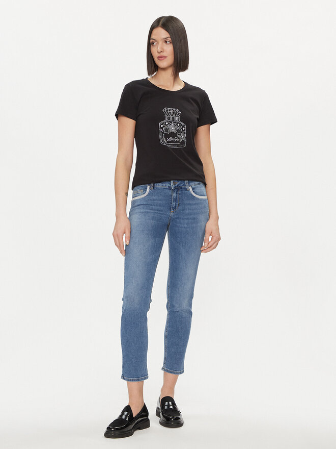 Liu Jo Liu Jo T-Shirt WA4034 JS923 Μαύρο Regular Fit