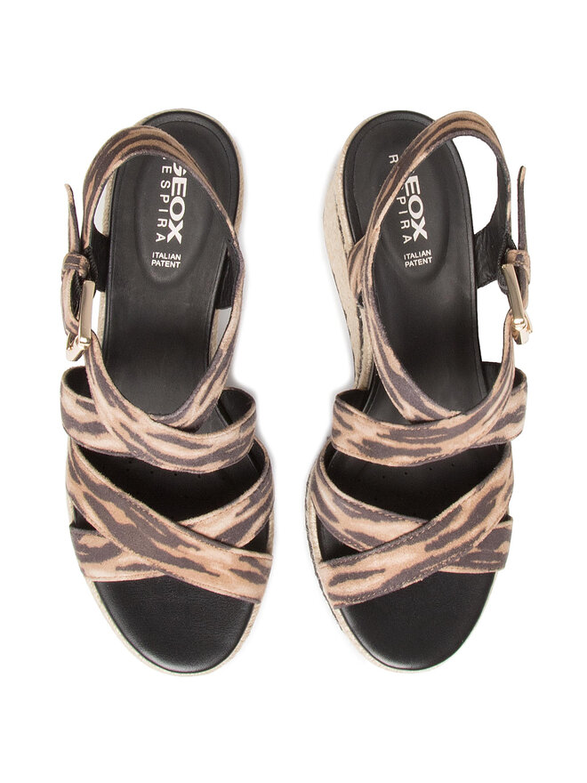 Produktbild von Geox Mädchen D PonzaEspadrille Wedge Sandal