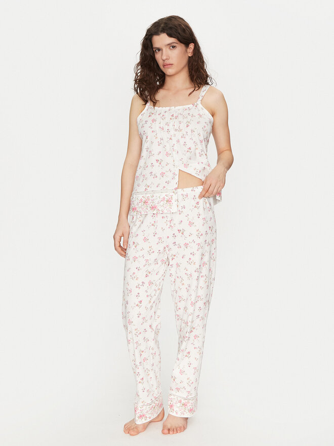 LAUREN RALPH LAUREN LAUREN RALPH LAUREN Pijama ILN72408 Écru Regular Fit