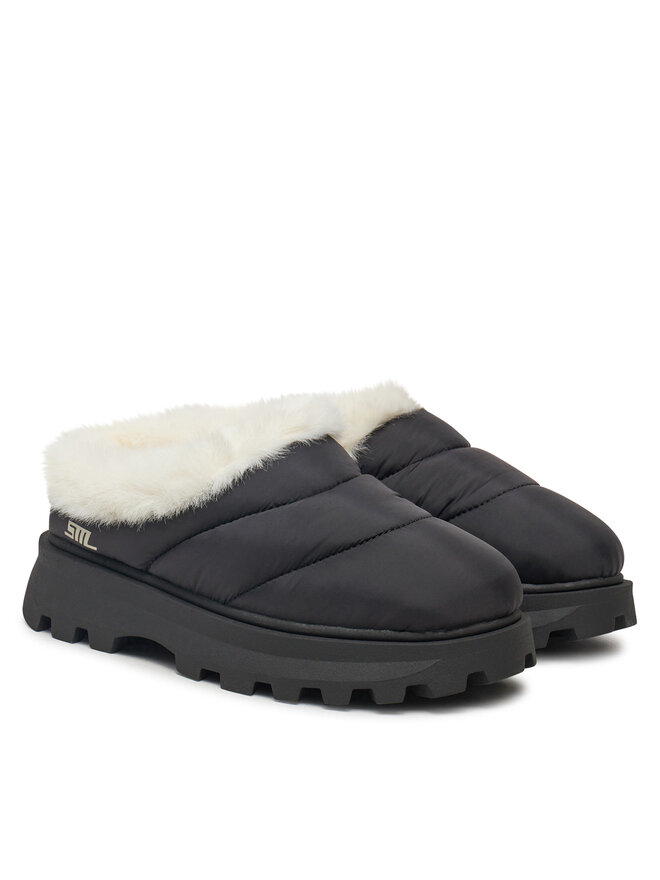 Steve Madden Παντόφλες Σπιτιού Steve Madden Fireplace SM11003422 Μαύρο