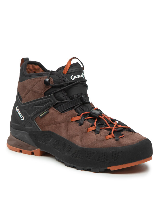 Aku Трекінгові черевики Aku Rock Dfs Mid Gtx GORE-TEX 718 Коричневий