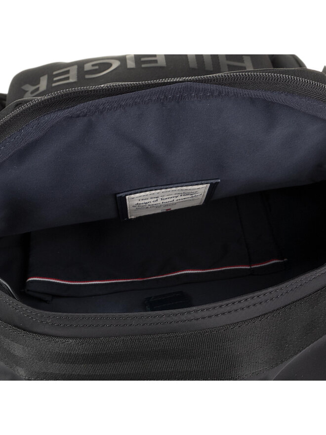 Tommy Hilfiger Rucksack Tommy Hilfiger Bold Nylon Backpack AM0AM05444 Schwarz