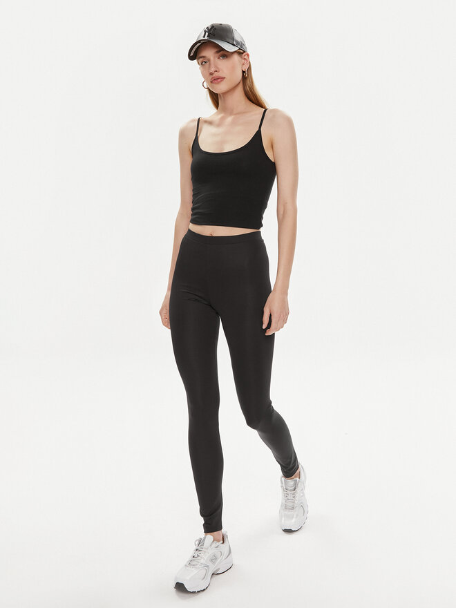 Gina Tricot Gina Tricot Τοπ 22470 Μαύρο Slim Fit
