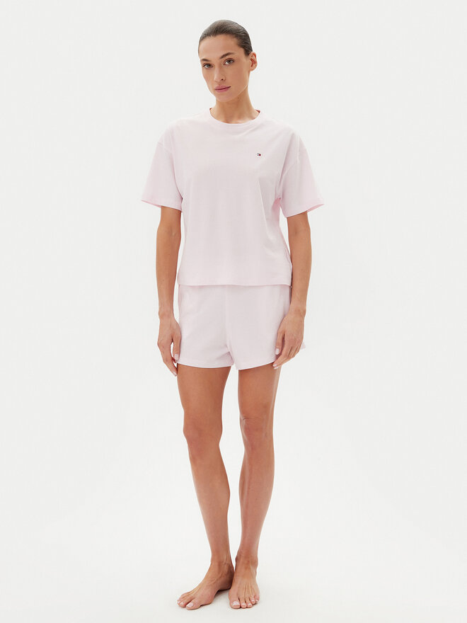 Tommy Hilfiger Tommy Hilfiger Pijama UW0UW05912 Rosa Regular Fit