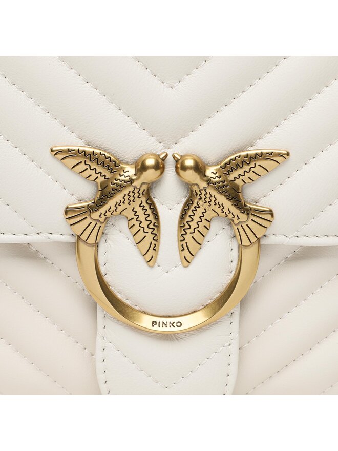 PINKO Τσάντα Pinko Love One Classic 100941 A0GK Λευκό