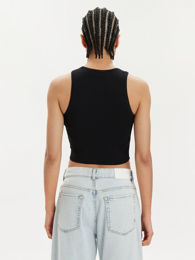 Vero Moda Vero Moda Τοπ Ginny 10300339 Μαύρο Slim Fit