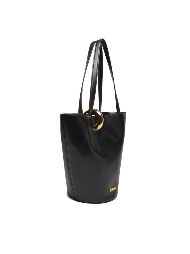 JACQUEMUS Torebka JACQUEMUS La Bambola Moyen 251BA4123000 Czarny