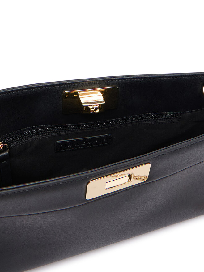 Tommy Hilfiger Handtasche Tommy Hilfiger Th Modern Clutch AW0AW18727 Schwarz