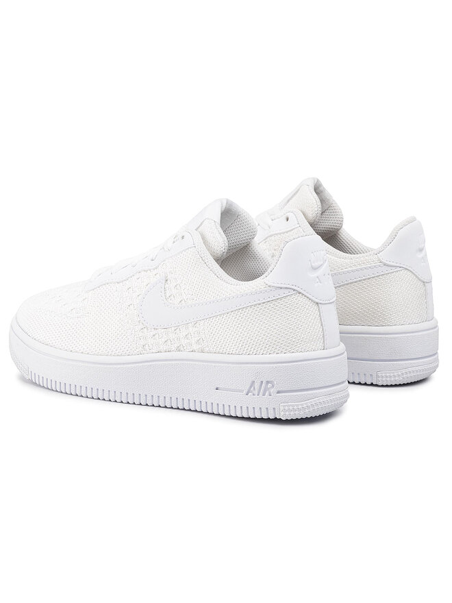 Nike Sneakers Nike Air Force 1 Flyknit 2.0 (GS) BV0063 100 Weiß