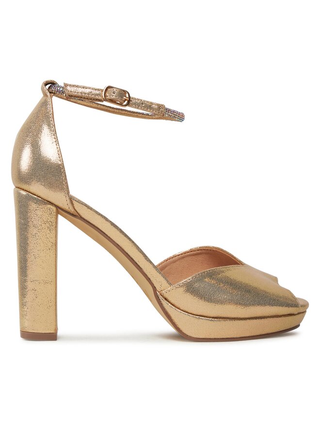 Sandalen Menbur 24447 Goldfarben eschuhe