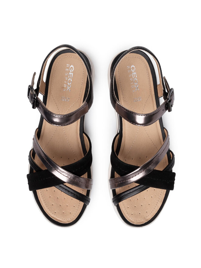 Geox Sandalen Geox D S.Hiver A D02GZA 0BN85 C9247 Schwarz