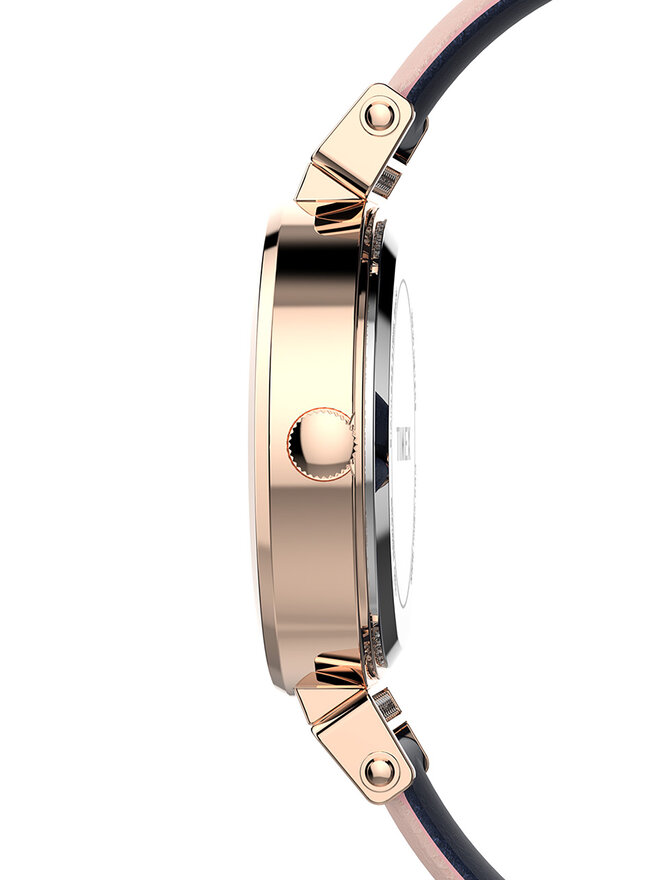 Timex Ρολόι Timex Main Street TW2W96300 Ροζ χρυσό