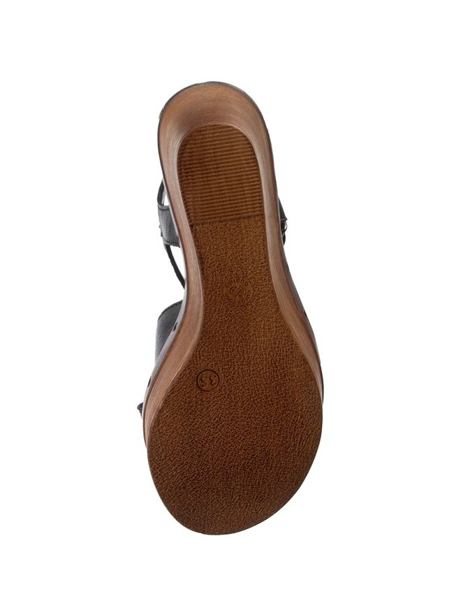 QUAZI Sandales QUAZI 15311-03 Melns