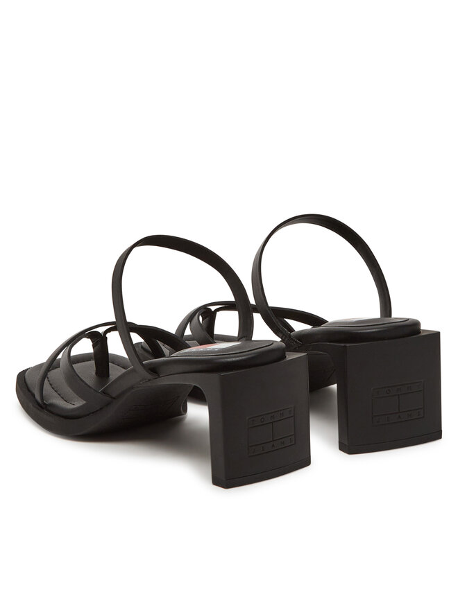 Tommy Jeans Klapki Tommy Jeans The Soho Sandal EN0EN02781 Czarny
