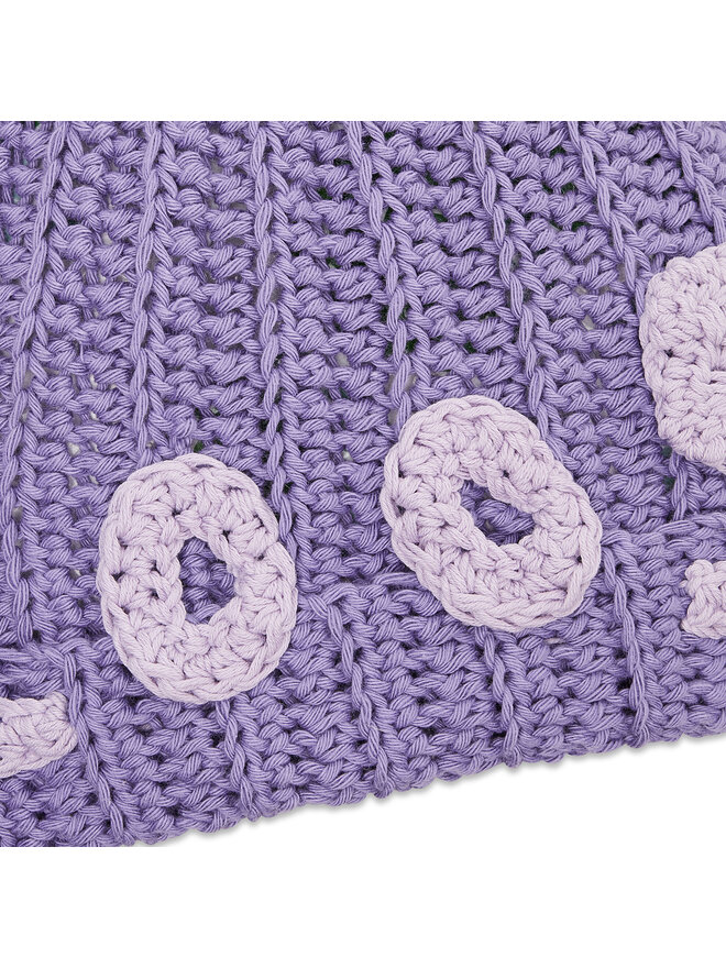 2005 Σκούφος 2005 Crocheted Μωβ