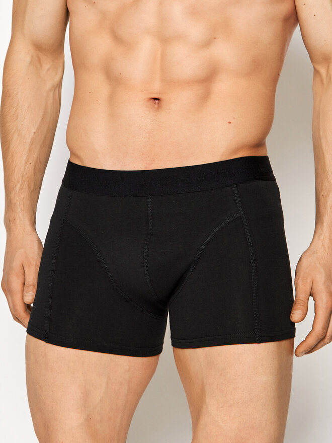 Jack&Jones Jack&Jones Σετ μποξεράκια 3 τμχ Waistband 12127816 Μαύρο