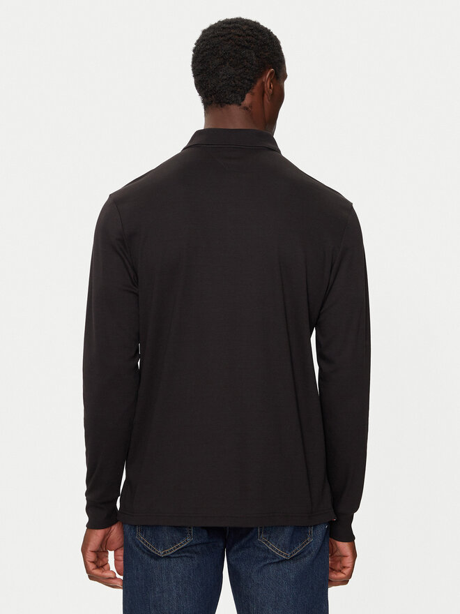 Tommy Hilfiger Tommy Hilfiger Poloshirt MW0MW37317 Schwarz Regular Fit