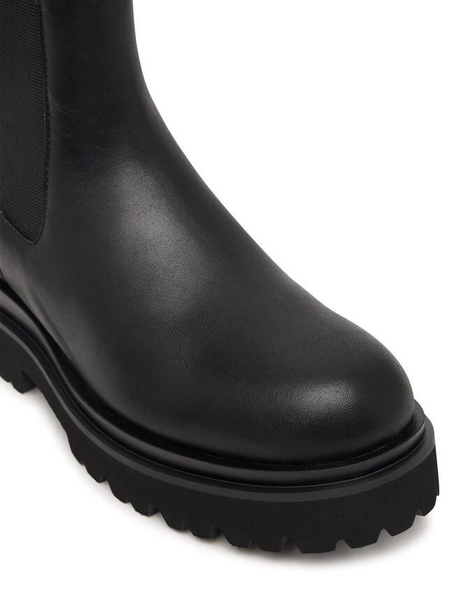 Coccinelle Klassische Stiefeletten Coccinelle Mavery Cow E4 VPS 11 02 01 Schwarz